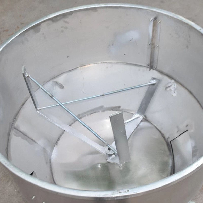 不锈钢饲料搅拌机干湿两用大小型220v两相电养殖场设备颗粒拌料机图4