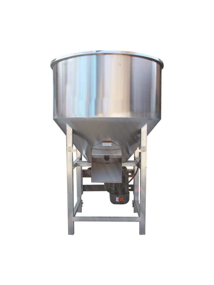 定制不锈钢饲料搅拌机塑料颗粒拌药拌肥拌料机种子包衣拌药养殖场图3