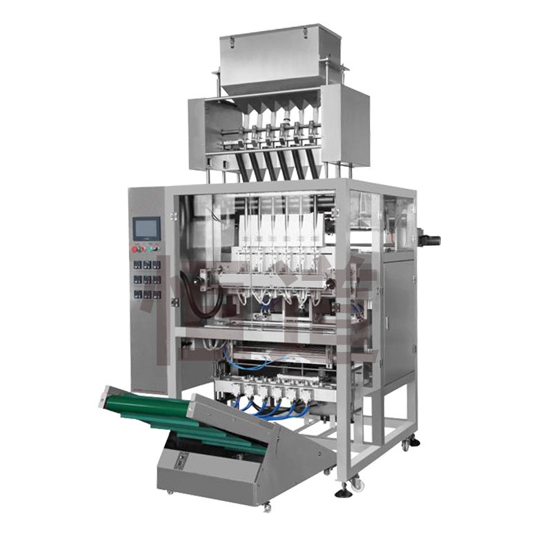 全自动背封圆角液体多列机 漱口水液体包装机 酱料膏体多列 包装机图4