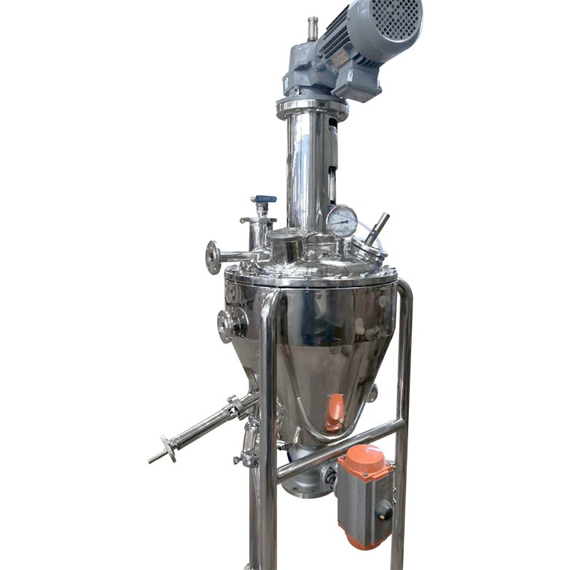 荣臻干燥供应食品化工物料除湿烘干机夹套加热单锥真空螺带干燥机图5