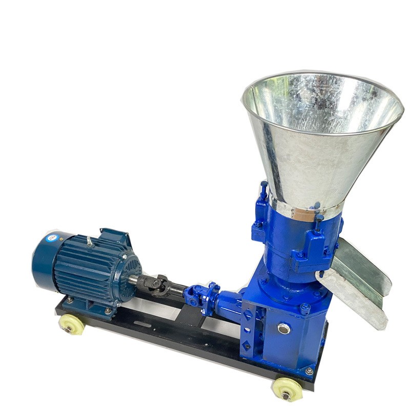 饲料颗粒机家用小型饲料造粒机玉米秸秆制粒机鸡鸭牛羊兔颗 粒机图5