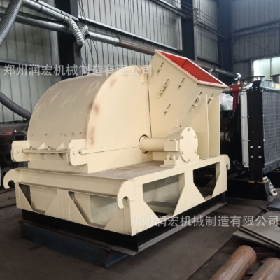 圆木杂木树干粉碎机器杂草秸秆锯末木屑机废旧家具破碎设备厂家