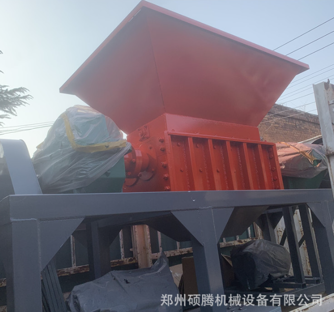 生物桔杆园林垃圾木材粉碎机 1000型树根原木撕碎机 小型撕碎机图3