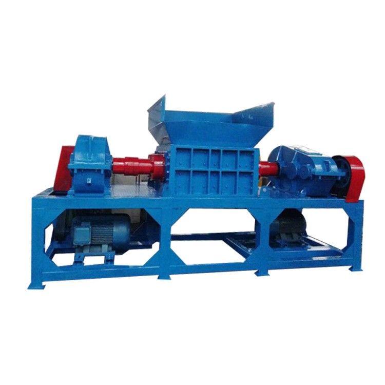 拆迁垃圾砖头瓦块破碎机 木头撕碎机 刨花铁屑粉碎机图4