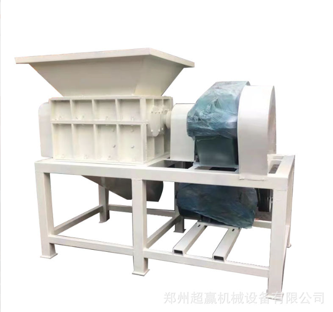 金属板材木头双轴撕碎机 木材边角料原木树枝剪切机 树疙瘩破碎机图5