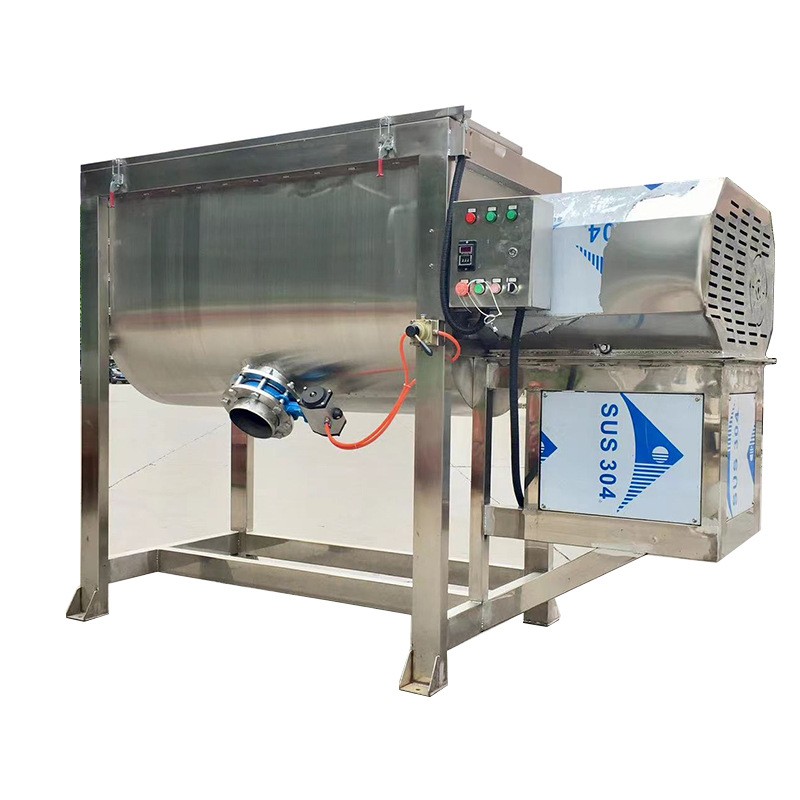 不锈钢螺带混合机洗衣粉搅拌机食品粉末调味品混料机辣椒面拌料机图5