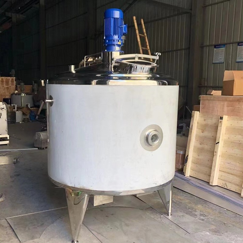 304不锈钢液体搅拌罐电加热搅拌罐单层搅拌罐不锈钢立式搅拌罐图2