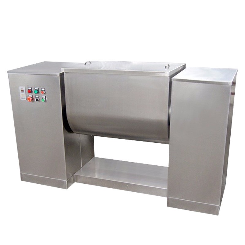 不锈钢卧式搅拌机粉末颗粒槽型混合机倾斜式医药粉末混料机图5