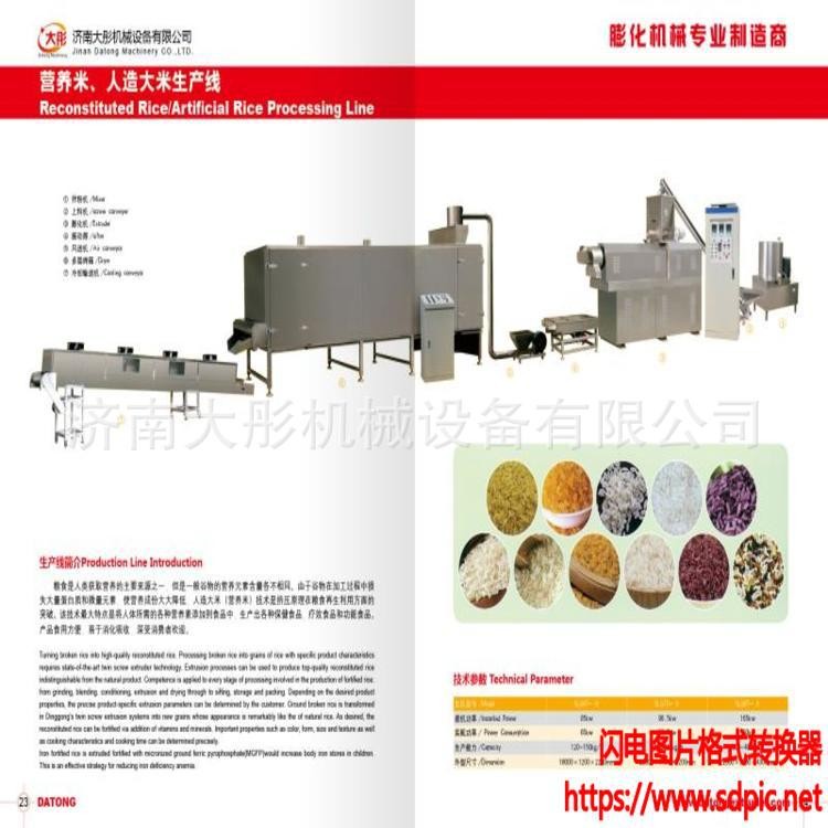 拉丝蛋白加工机器大豆组织蛋白机 素肉膨化机械 辣条生产线图5