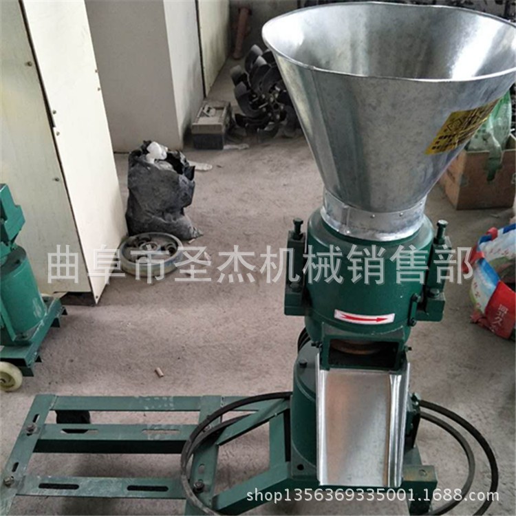 牛羊饲料加工效果好就选林工圣杰牌养殖饲料颗粒机农作制粒机图4