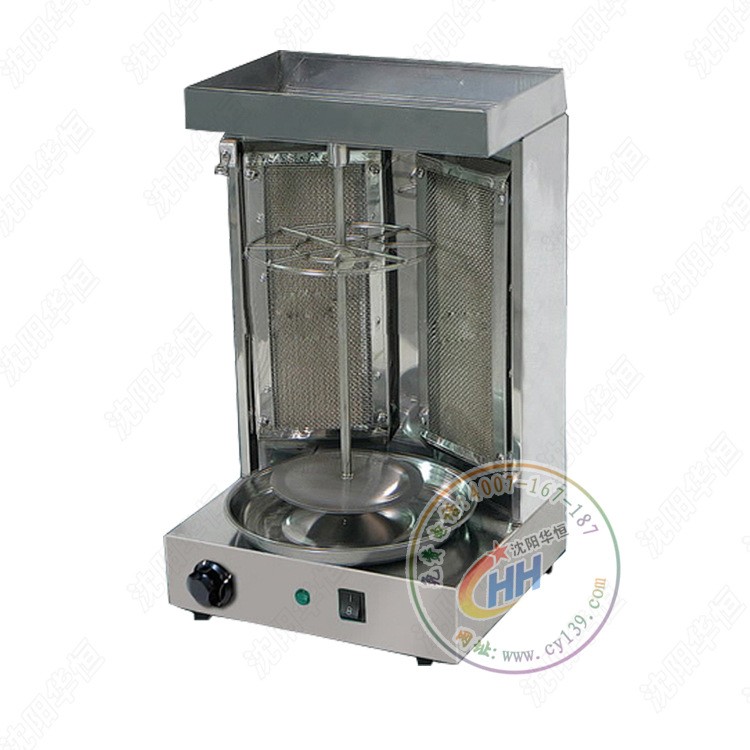 多功能全自动旋转烤肉串炉 中东烤肉炉厂家 肉夹膜烤肉炉图2