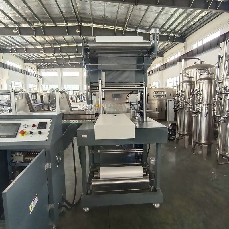 全自动矿泉水膜包机瓶装水饮料瓶打包机多功能热收缩膜包装机设备图4