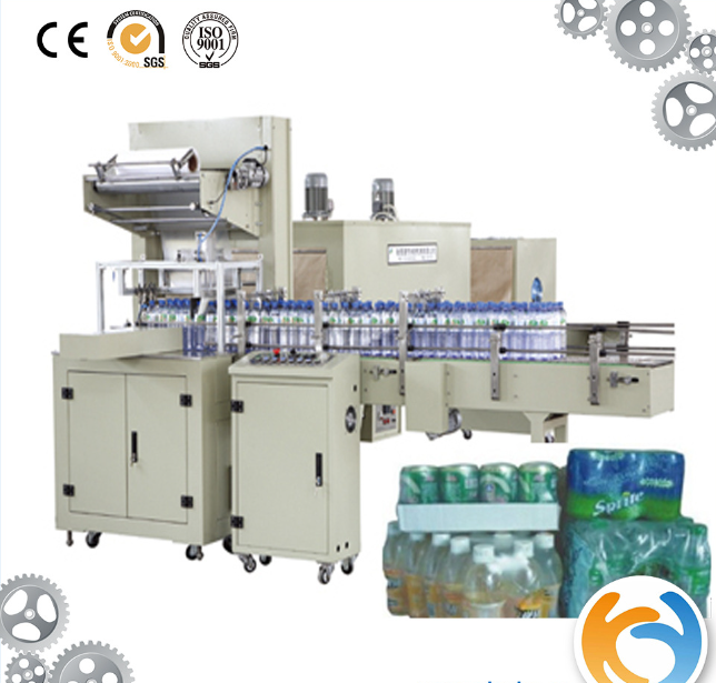全自动矿泉水膜包机 全自动热收缩包装机 瓶装水饮料瓶打包机图5