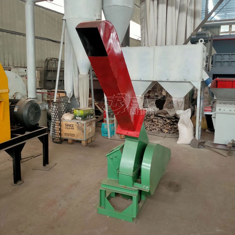 小型盘式木材切片机 斜进料口树枝削片机 竹子削片机图2