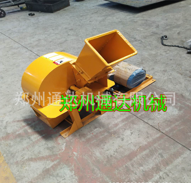 供应小型圆木树枝条粉碎机木渣机锯末机图3