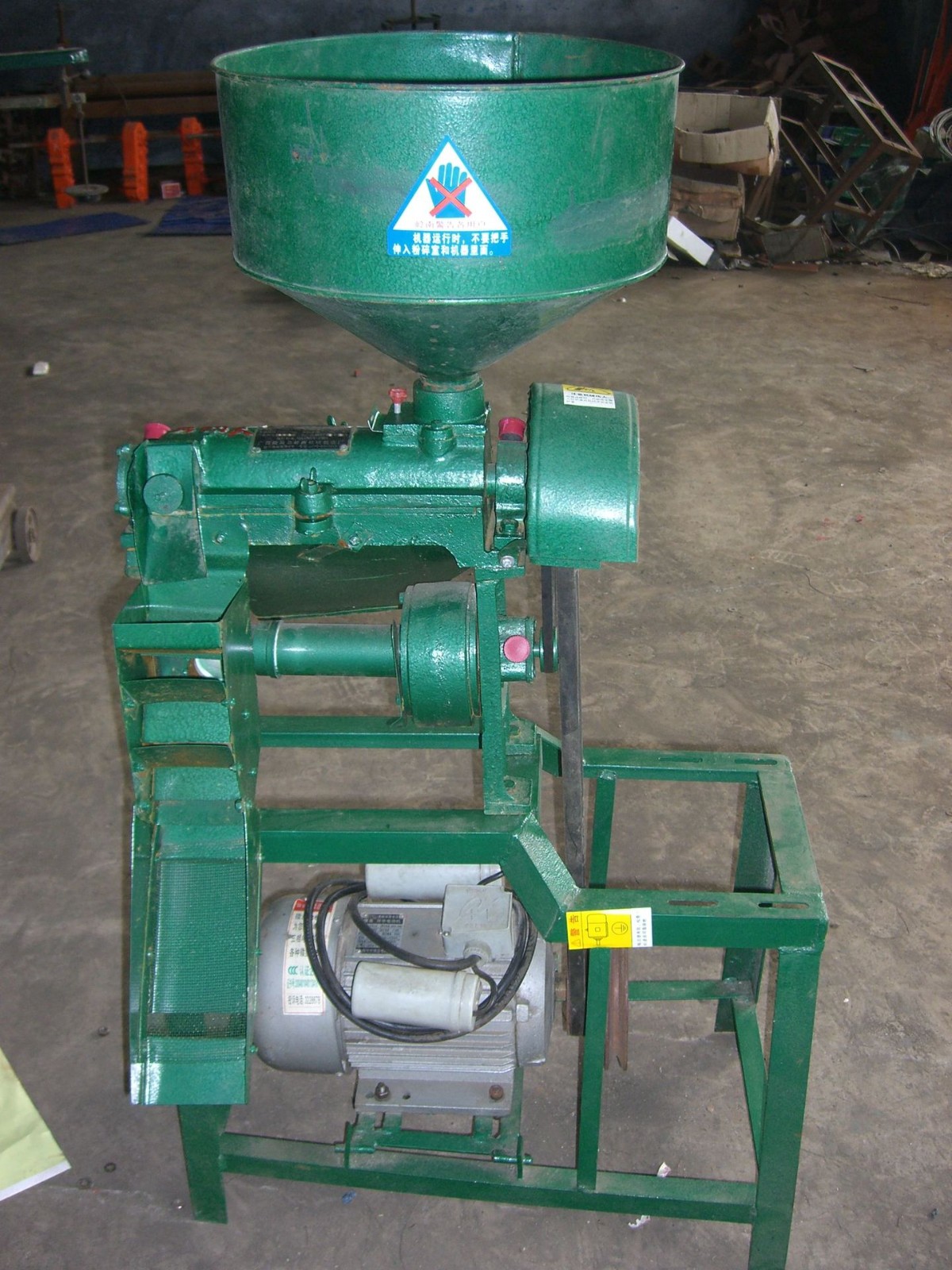 厂家供应小型碾米粉碎6NF-8.5/9F-22小型碾米粉碎组合机图2