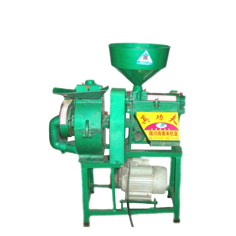 陆川碾米机 全自动组合碾米机玉米小米脱壳机 小型家用碎米机批发图3
