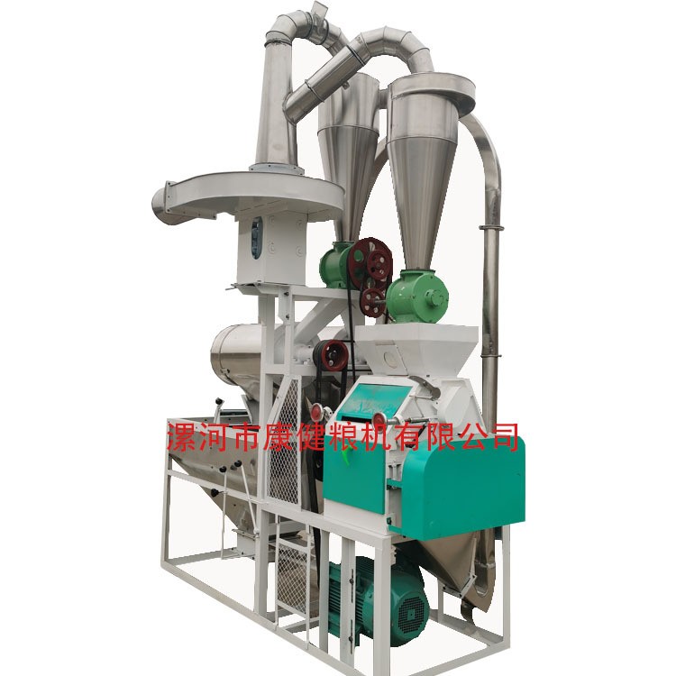 预置管道不锈钢同步带面粉机厂五谷杂粮小麦玉米磨粉机双园罗单机图3