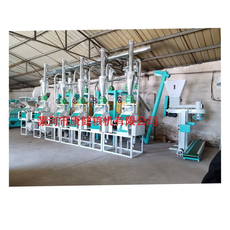 厂家 六机组平筛制粉设备 小麦玉米杂粮 莜麦荞麦磨粉设备图3