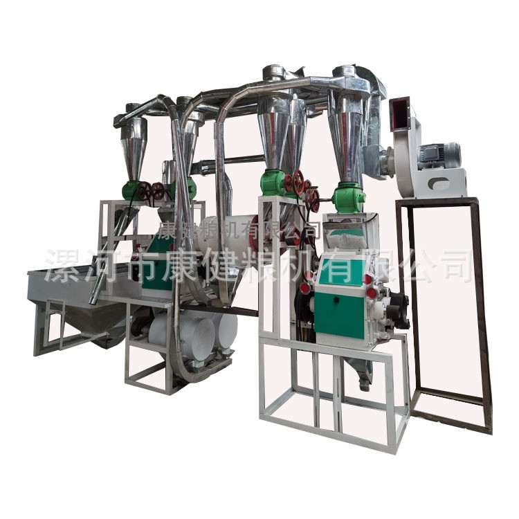 工厂直销 双机皮芯分离磨粉机 小麦玉米杂粮磨粉机械图2