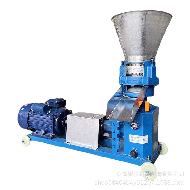 饲料颗粒机220V家用养殖设备鸡鸭鹅鱼牛羊猪兔玉米秸秆制粒机小型图5