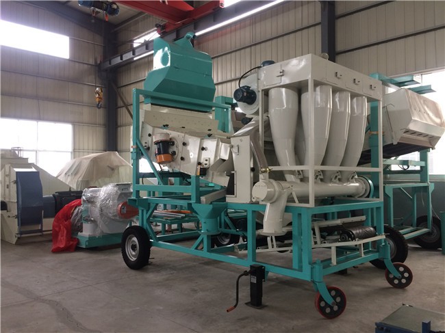 稻谷去石清杂机 大米清理设备 振动清粮筛 厂家粮食多层清理筛图3