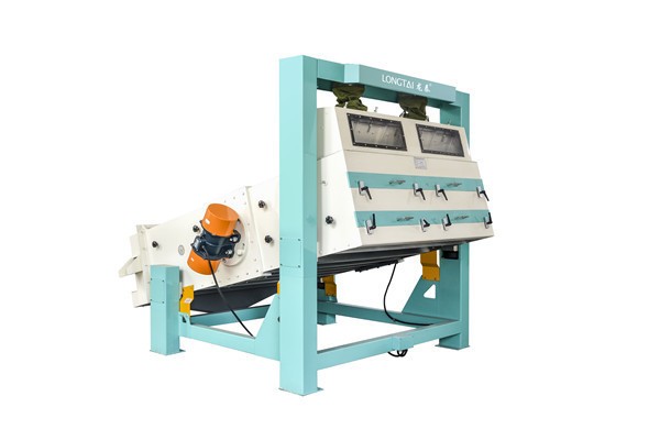 小麦玉米高效振动筛 粮食清理筛 水稻去石去土风选机清粮机图5