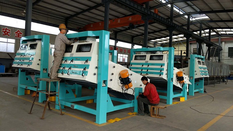 小麦玉米高效振动筛 粮食清理筛 水稻去石去土风选机清粮机图3