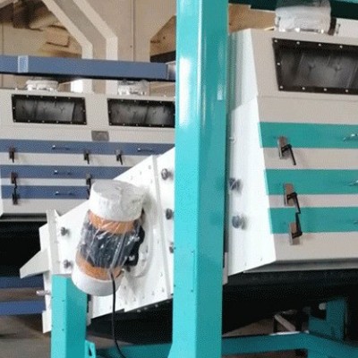 粮食谷物筛选机除杂机 振动筛选机粉末振动清理筛