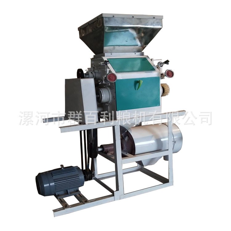 人工上料磨粉机 辣椒孜然制粉机 6F2235型面粉机 面粉机械厂家图2