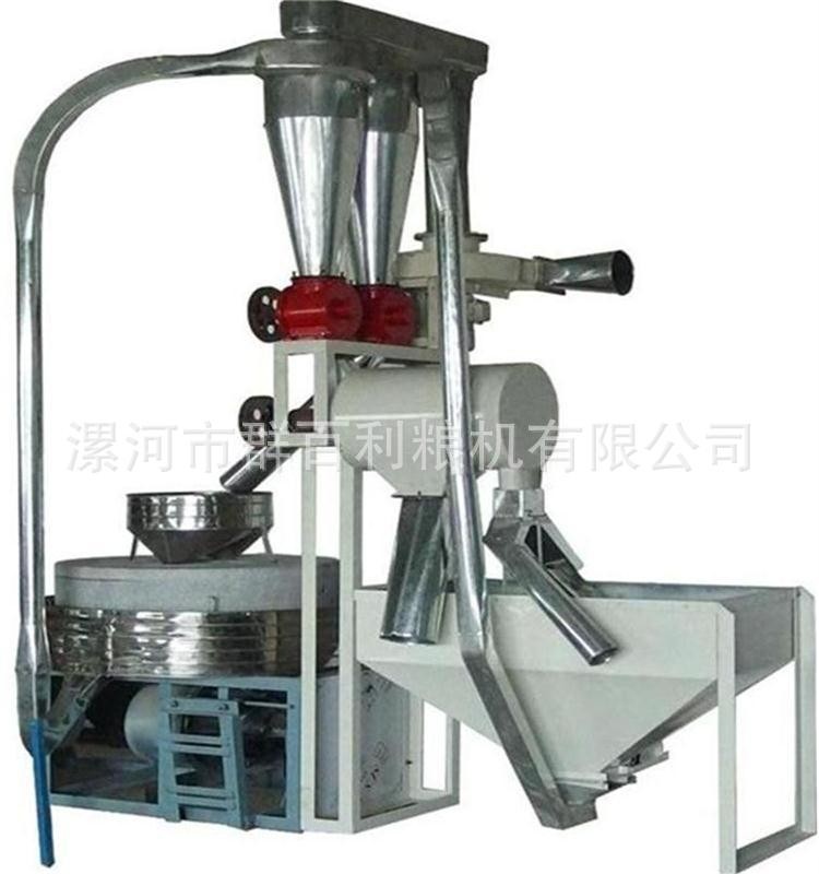 全自动石磨磨面机 杂粮加工设备 电动石磨面粉机 石磨面粉加工机图2