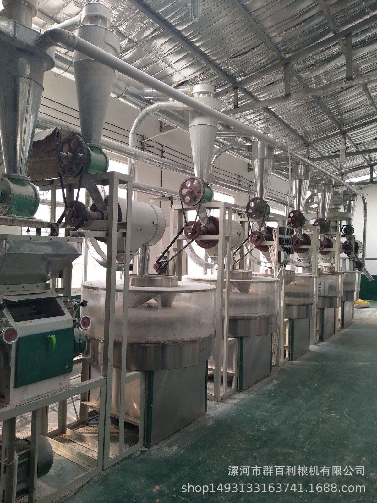 全自动石磨磨面机 杂粮加工设备 电动石磨面粉机 石磨面粉加工机图5