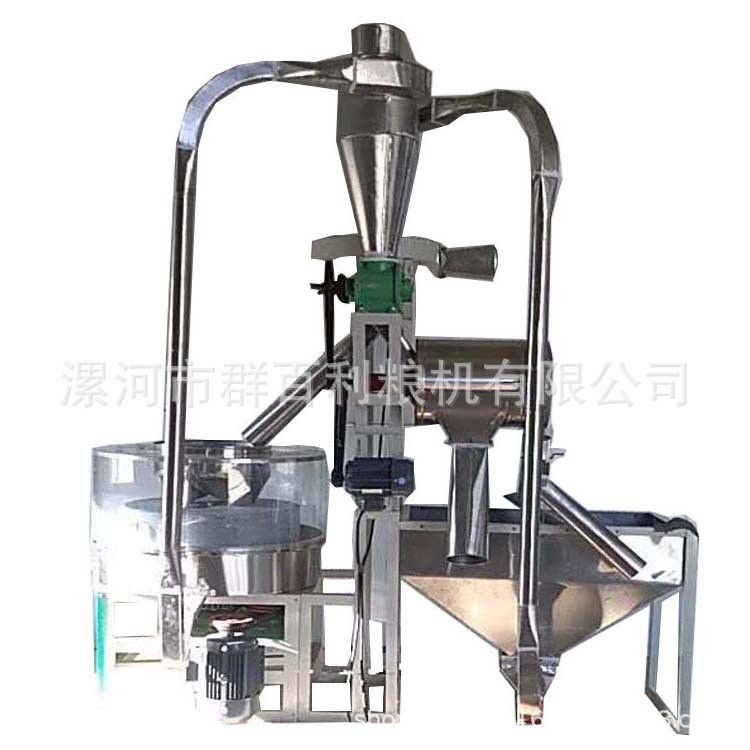 全自动石磨磨面机 杂粮加工设备 电动石磨面粉机 石磨面粉加工机