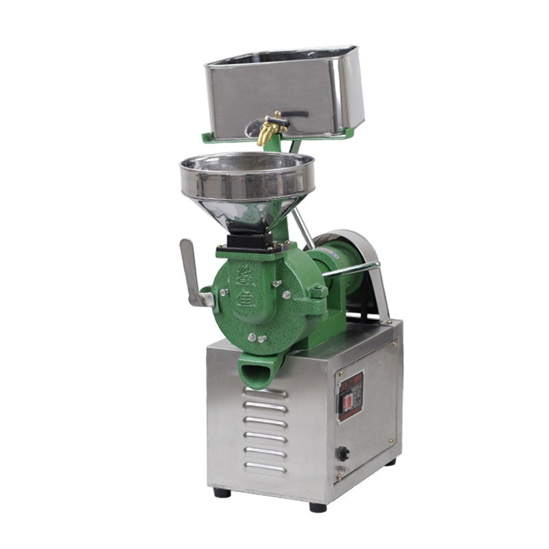 鲨鱼厂家直供小型商用米浆机豆浆磨浆机电动石磨肠粉机可一件代发图5