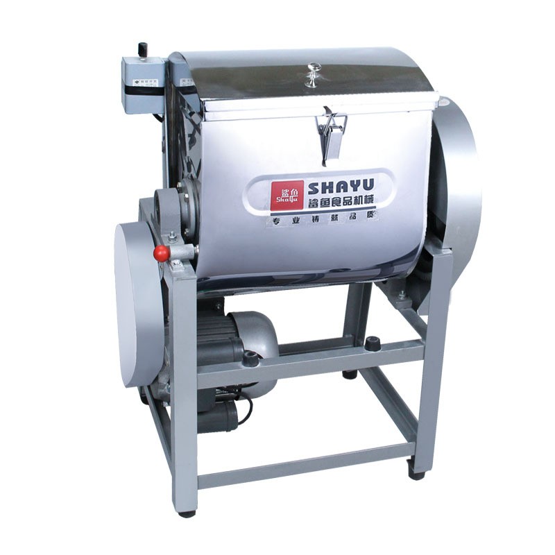 鲨鱼厂家直供全自动商用15 25公斤和面机面粉搅拌机搅面机图5