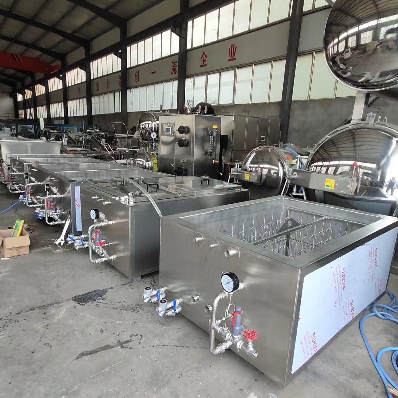 商用电加热猪蹄猪头肉卤煮锅方形蒸汽煮锅烧鸡鸭脖羊肉羊杂卤煮锅图2