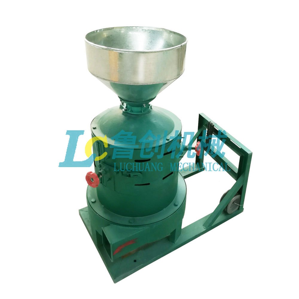 五谷杂粮碾米机 大产量黄豆高粱脱皮机 打谷子机图2