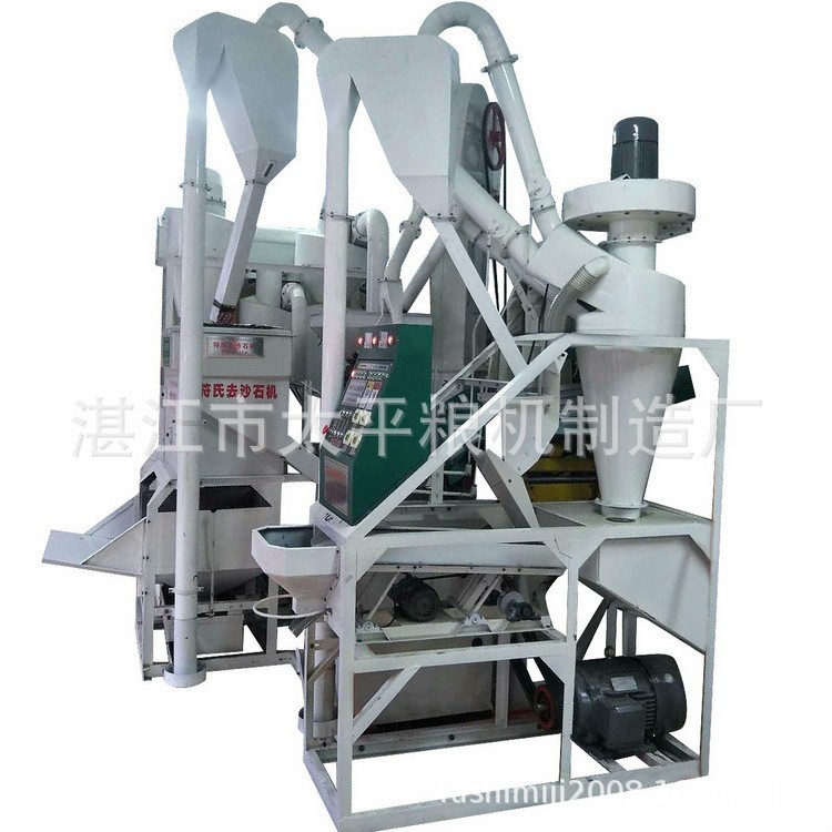 厂家全自动碾米机 广西南宁客户现场使用案例大型生 产线图4