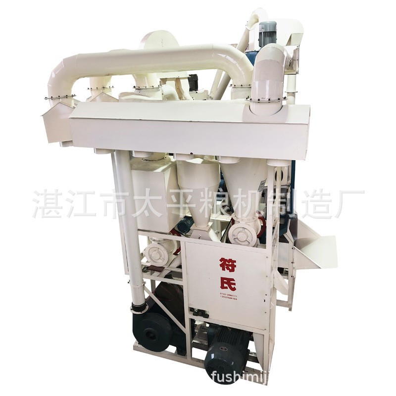 农用机械-新时代农用机械-符氏组合磨米机成套设备组合碾米机