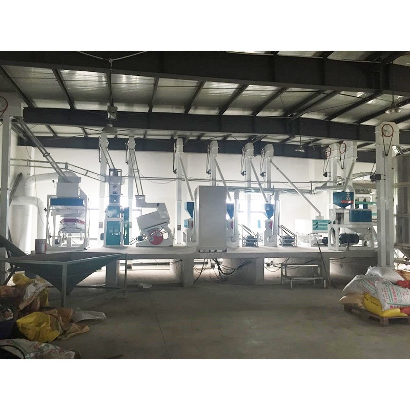 40-60大米加工全套设备色选机无尘自动包装大型全功能稻谷加工图3