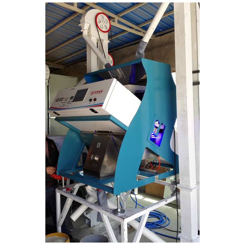 厂家销售五谷杂粮大米色选机 小型大米色选机 自动筛选机图2