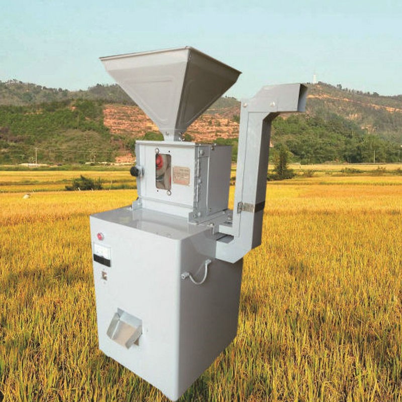 厂家供应小型三胶辊剥谷机稻谷脱壳糙米处理机稻谷砻谷机图3