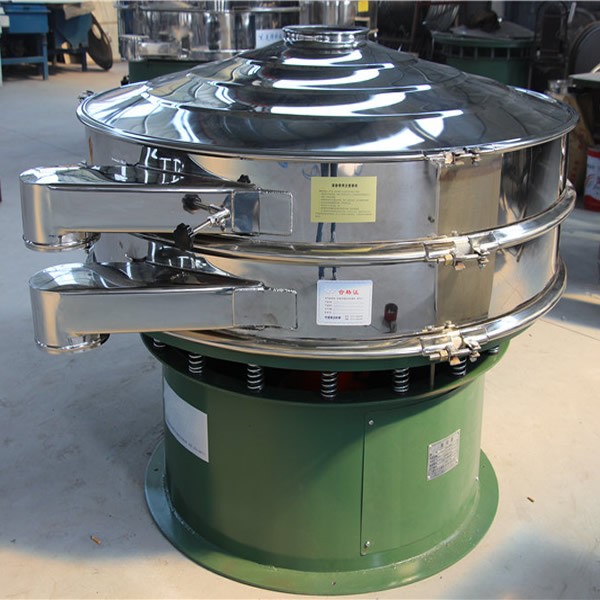 三次元旋振筛圆形旋振筛 直径800旋振筛分机食品级不锈钢振动筛图2