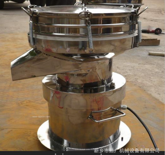 800小型不锈钢振动筛,600小型不锈钢旋振筛,450不锈钢振动筛分机图4