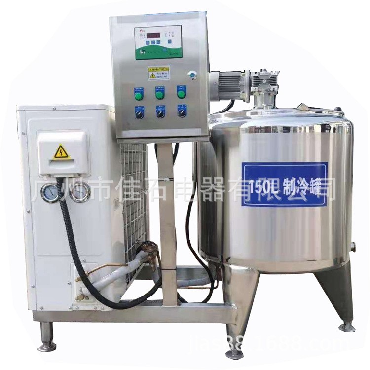 厂家供应 150L混料巴氏杀菌机 牛奶均质老化机 冰淇淋前期处理机图4