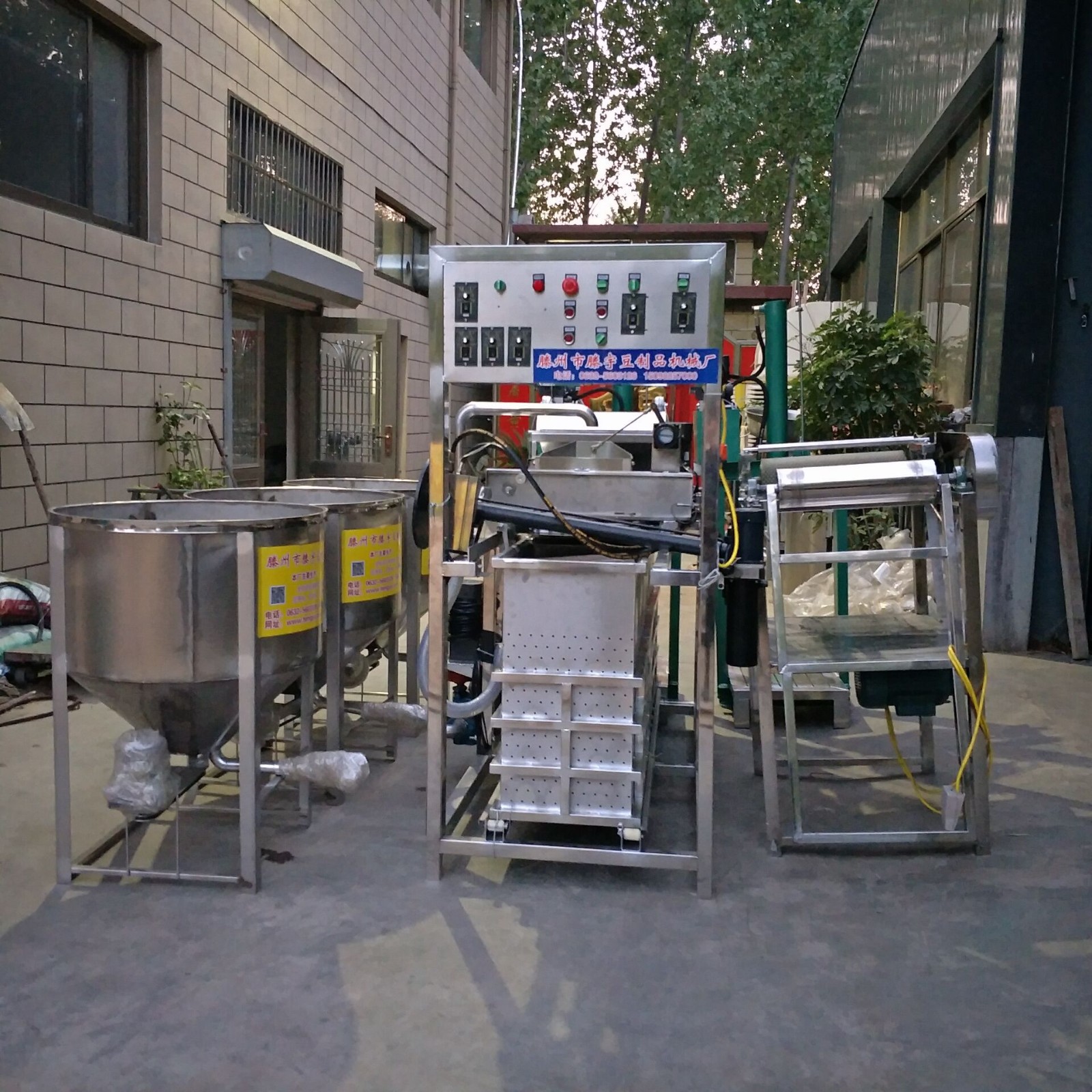 湖南仿手工豆腐皮机简易方便千张豆腐皮机2020新款豆腐皮机图3