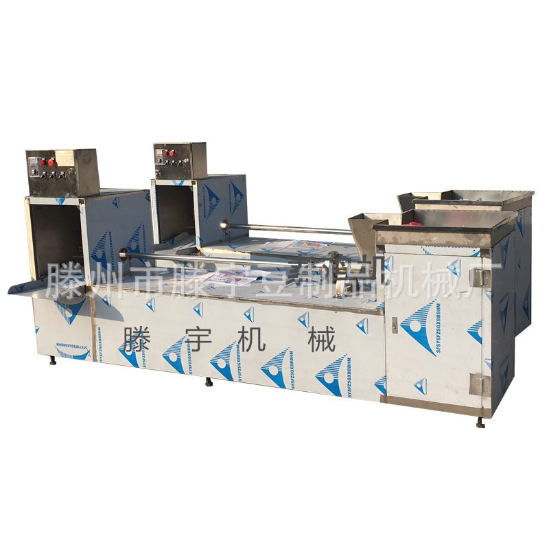 黑龙江佳木斯全自动素鸡机 不锈钢素鸡卷机厂家直销图2