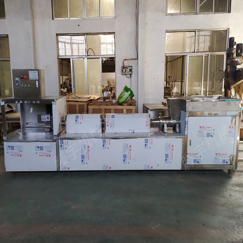 黑龙江佳木斯全自动素鸡机 不锈钢素鸡卷机厂家直销图4