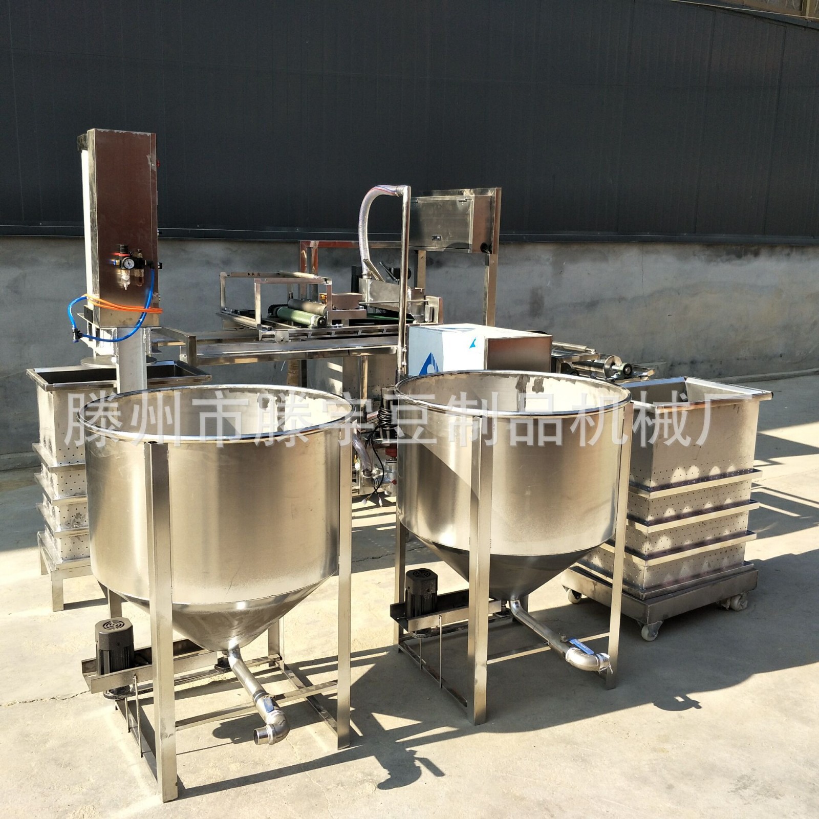 仿手工豆腐皮机图3