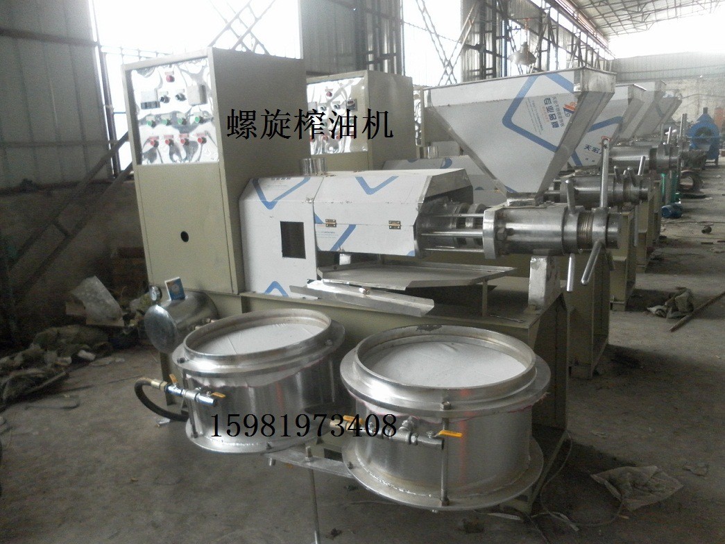 花生油压榨机 新型全自动螺旋榨油机 榨油机现货供应图2